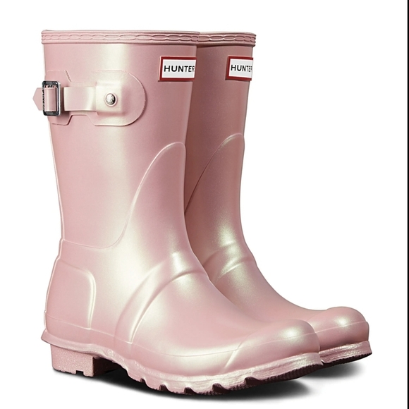 Hunter Shoes - Hunter Original Nebula short Wellington ra…